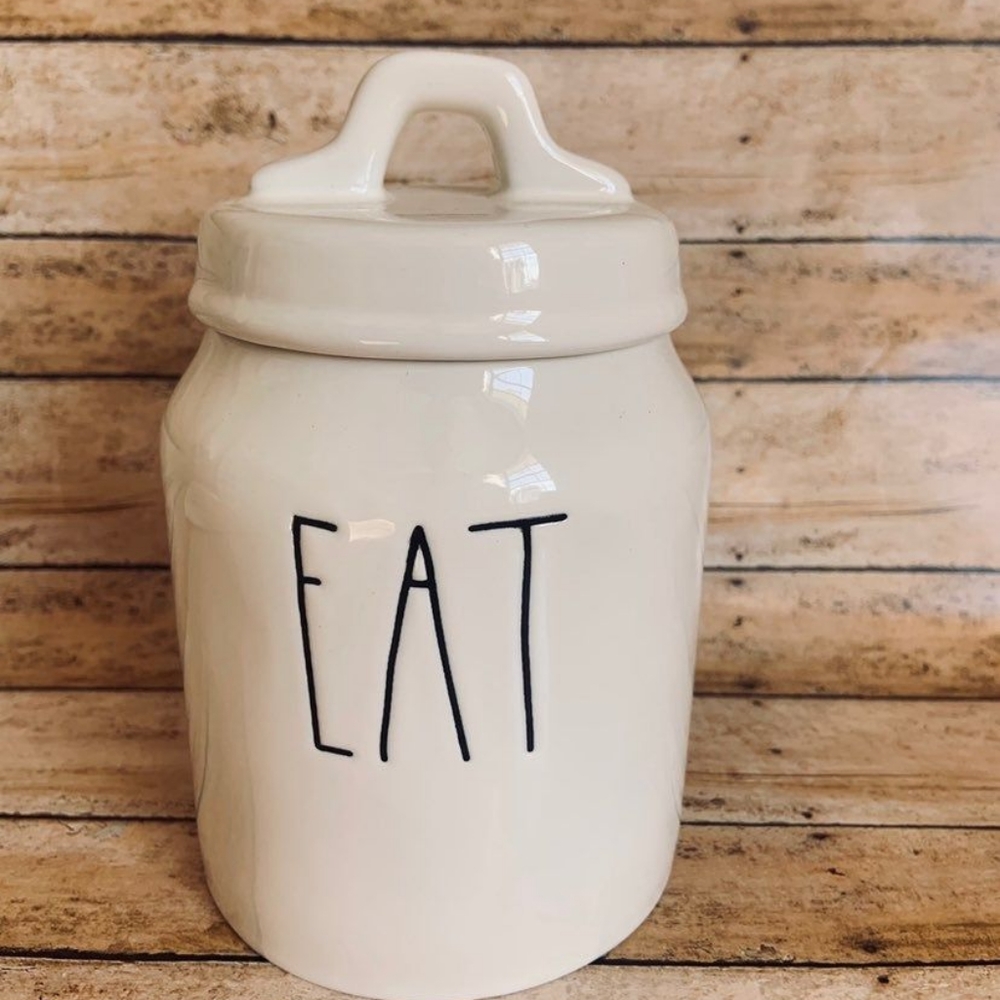NWT Rae Dunn Eat Canister